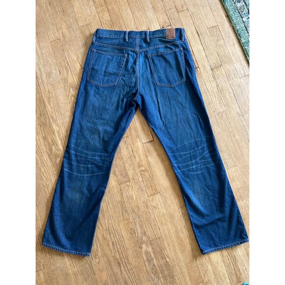 NWT Gap 1969 Mens Dark Blue Jeans Size 36X32 Standard - Picture 7 of 7